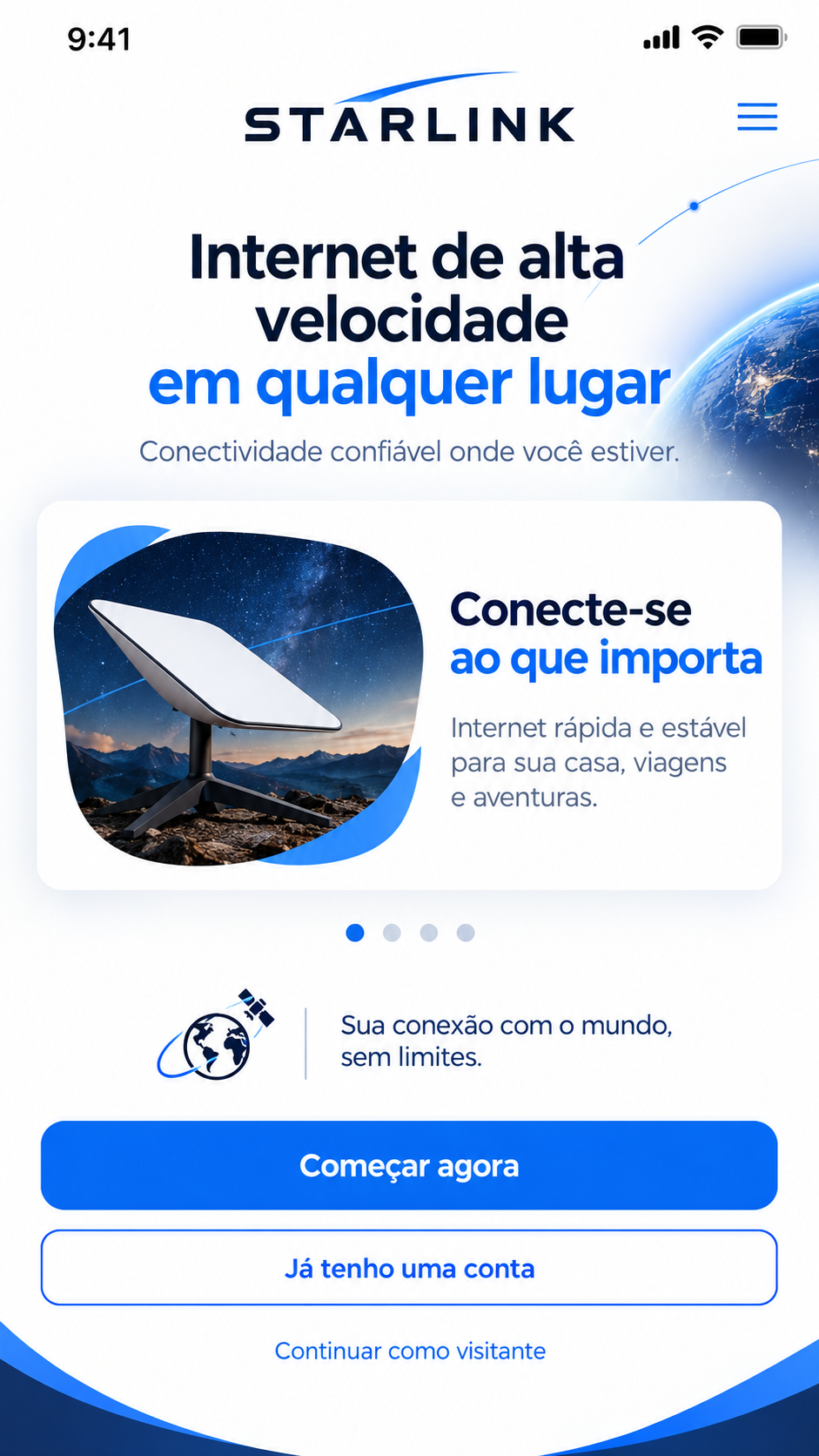 Carteirinha virtual StartLink